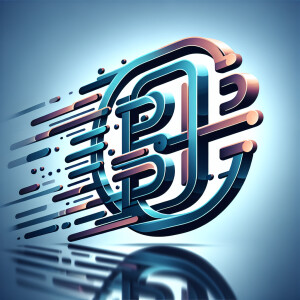 The letters bITs on a metal background