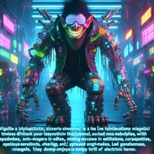 Imagine a dystopian future where trolls aren't just creatures of...