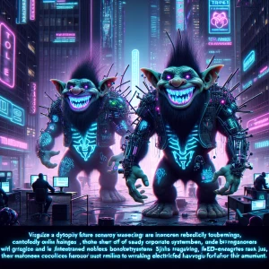 Imagine a dystopian future where trolls aren't just creatures of...