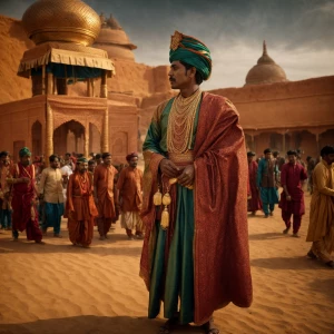 Create an image of "Mugala: Unsung Hero of the Indian Silk Route...