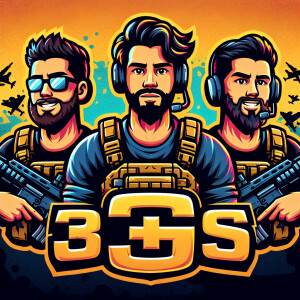 Create a logo for a twitch channel for 3 brothers who stream the...