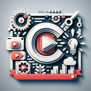 Design a dynamic logo for "Content Creation Engine," a company s...