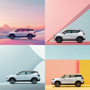 Advertising banner for website , minimalism, light colors ar 9:1...