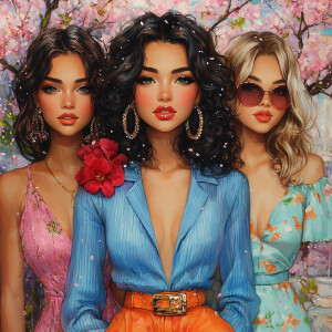 Create an airbrush alcohol ink watercolor art piece featuring th...