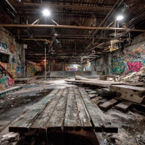 **Title:** Echoes of Wheels: Capturing the Dystopian Soul of an...