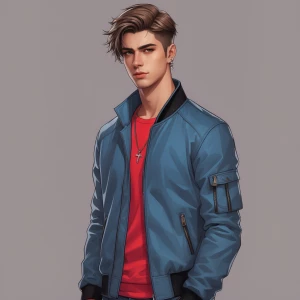 Main Male Character (Puerto Rican–Italian Heartthrob)****
A tall...