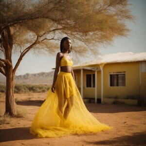 beautiful slender South African girl, 25 years old, wearing a tr...