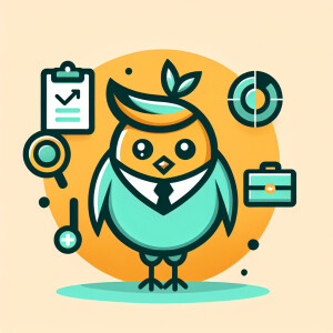 create a logo for avian advisor, no text