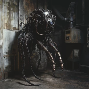 In a twisted meld of technology and organic matter, the dieselpu...