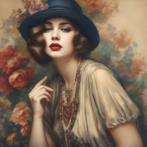 Mixed color girl in the 1920’s