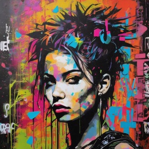 Create a graffiti-style artwork featuring the name "JOE" in styl...