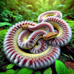 fluffy snake