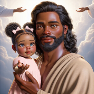 Create a 3D realistic artwork featuring the phrase 'Jesus Saves'...