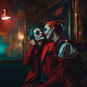 Cinematic HD, Joker and Harley Quinn having fun