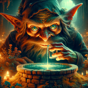 Close-up Portrait Epic Masterpiece Maximalist Mysterious Magnifi...