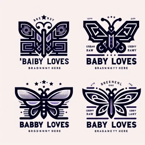 Please design three versions of the brand logo name professional...