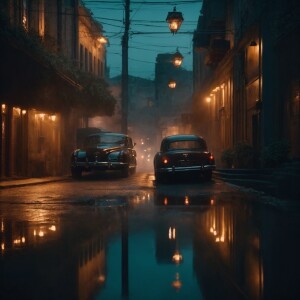 seorang lelaki berusia 40-50 tahun sedang menelepon seorang anak...