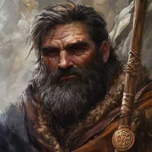 Up close art of the head of 47 year old man that is 6’0 and weig...