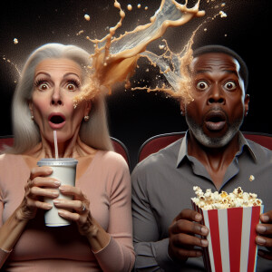 A photorealistic image of a middle aged woman with  long eyelash...