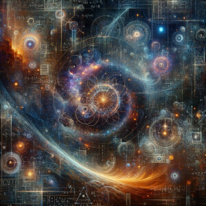 Space time, continuum, solar energy, squiggly, lines, Einstein,...