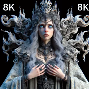 Create an 8K ultra-high-definition, photorealistic 3D animation...