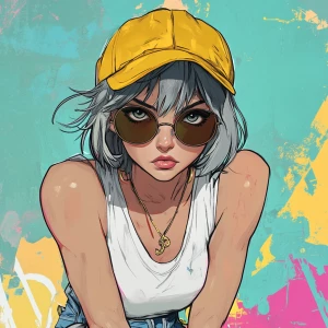 young, rebellious gta-style character. The character should have...