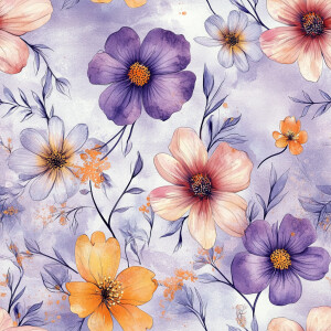 Create a seamless, tileable pattern featuring a diverse range of...