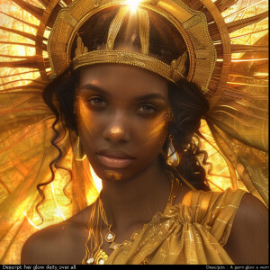 *Goddess of the Sun**																									
A powerful and ra...