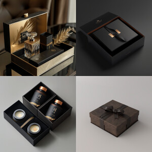 Small box, luxurious, choose a theme that will look best for a m...