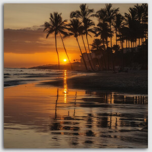 Amanecer en la playa