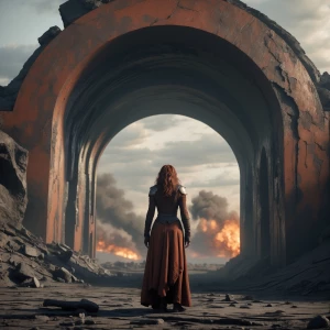 give me a photorealistic cinematic midjourney prompt for a base...