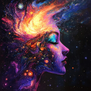 Vetraxa, The Celestial Empress

A towering cosmic empress with v...