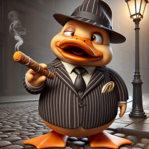 Duffy duck гангстер