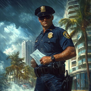 Photorealistic.Prompt: Create an image of a Tampa Bay Florida po...