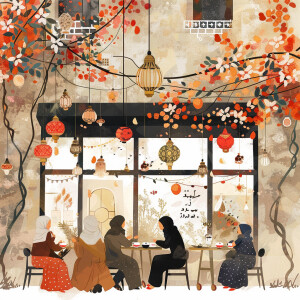 Eid Mubarak, luxurious, coffee, sale