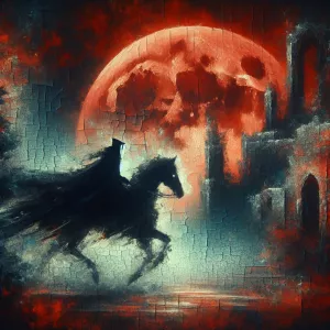 Create a painting with bold and dynamic brush strokes. The high-...