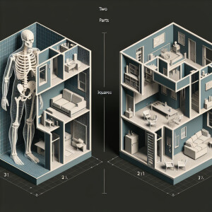 the best layout of the apartment is 70 square meters
