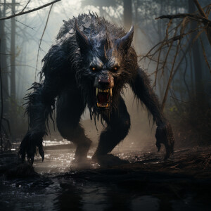 The rougarou is a monster from Cajun folklore. In the legend, th...