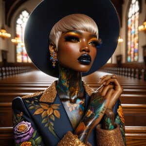 Full image view ultra realistic psychedelic airbrush glossy oil...