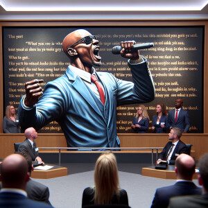 an exhibit of Xzibit performing "What You See Is What You Get" b...