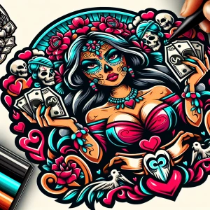 Shaped Logo
 brand name [Dead Hearts & Butterflies]
Anime logo
E...