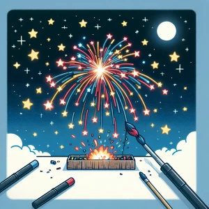firework exploding