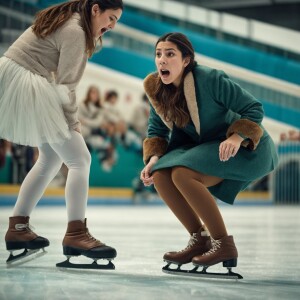 Refine the prompt to: "Depict a scene where a 30-year-old Irish...