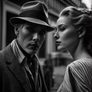 Capturing the Intimacy of Two Hearts in Black and White