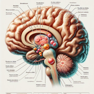 Brain image with Nucleus Accumbens label