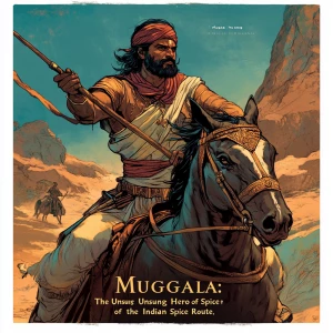 Design a poster for the historical novel "Mugala: The Unsung Her...