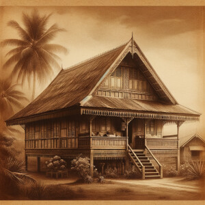 Philippine bungalow house
