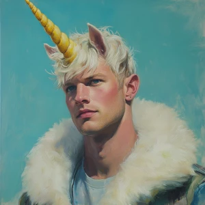 Unicorn-man
