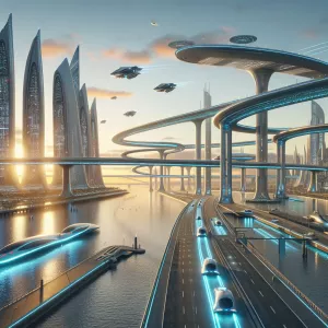 Image of bridges of future