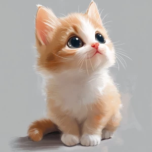 generate cute cat please,The image should be based on the main c...